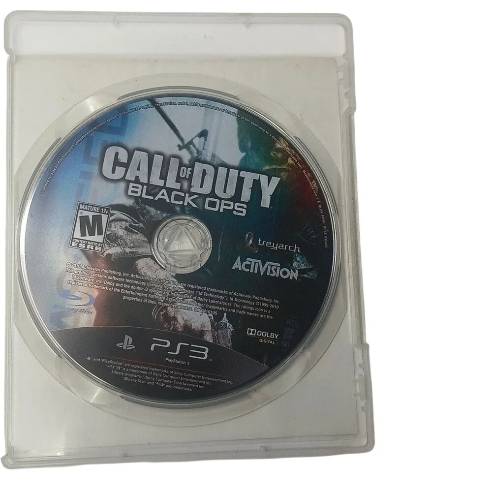 Activision Call of Duty Black Ops PS3 One Size Black First‎ Person Shooter Game